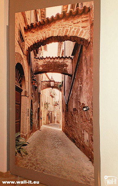 fototapeta kamienna uliczka wall-it.eu